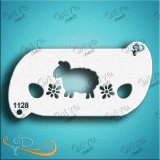 Diva Stencils Easter Lamb Forehead Band